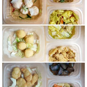 Lunch Tingkat Package (10 Days, 3 Dishes + Soup OR 4 Dishes)