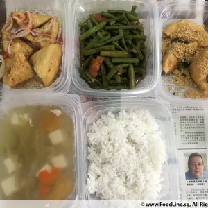 For First Time Customers: Special 3 Days Trial Lunch Tingkat Package (3 Dishes + Soup OR 4 Dishes)