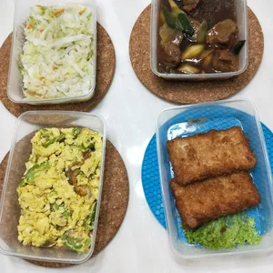 Tingkat - 3 Dishes + 1 soup/ 4 Dishes  (20 days)