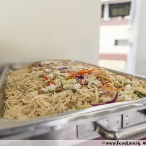 蟹肉炒米粉 Fried Bee Hoon w/ Crab Meat
