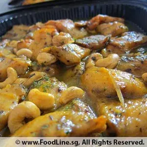 Oven Baked Fillet with Orange Cashews and Ginger