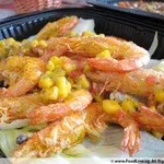 Deep Fried Tiger Prawn with Mango Salsa