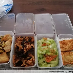 Trial Tingkat - 3 Dishes + 1 soup/ 4 Dishes (5 days)