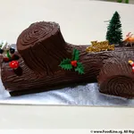 Chocolate Log Cake