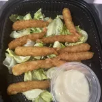 Snowflake Tempura Prawn with Tatar Dip