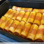 Turkey Bacon & Sausage Roll