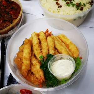 Golden Ebi Prawn with Tartar Dip