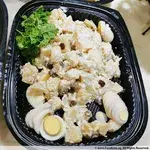 Egg Potato Salad with Raisin
