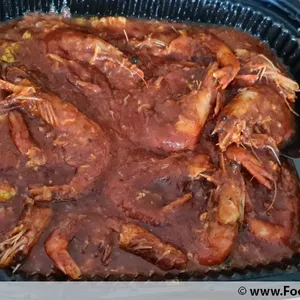 Sautéed Prawn with Chili Crab Sauce 香炒辣椒蟹酱虾