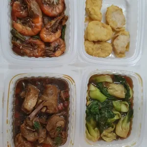 Dinner Tingkat (20 Days, 3 Dishes + Soup OR 4 Dishes)