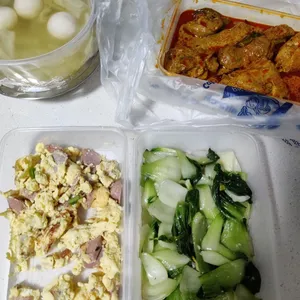 Tingkat - 3 Dishes + 1 soup/ 4 Dishes  (20 days)