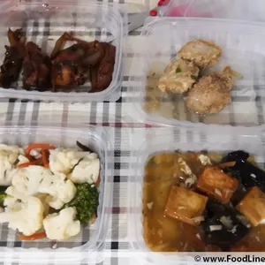 Lunch/Dinner Tingkat (5 Days, 3 Dishes + Soup OR 4 Dishes)