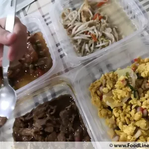 Lunch/Dinner Tingkat (5 Days, 3 Dishes + Soup OR 4 Dishes)