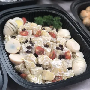 Egg Potato Salad with Raisin