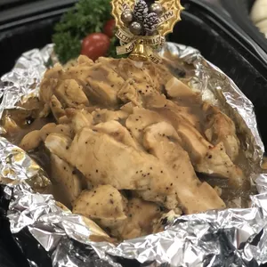 Sliced Roasted Turkey Breast with Chef’s Speciality Gravy sauce