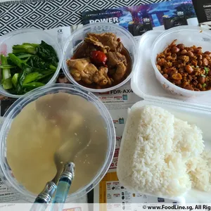 Trial Tingkat - 3 Dishes + 1 soup/ 4 Dishes (5 days)
