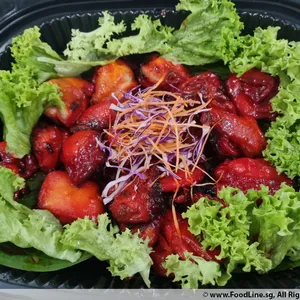 Baked Chicken with Cantonese BBQ Sauce
