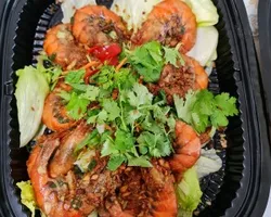 Garlic Butter Prawn 蒜黄油虾 | Customer Photo | Delizio Catering Pte Ltd