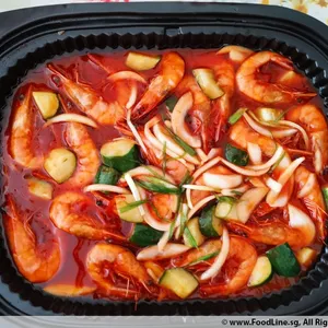 酸甜鲜虾 Sweet & Sour Prawns