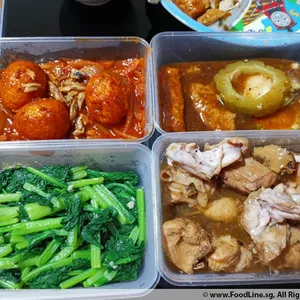Tingkat - 3 Dishes + 1 soup/ 4 Dishes  (20 days)