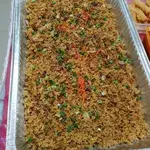 腊肠虾米香菇丝焖饭 Steamed Rice w/Sausage & Mushroom