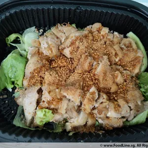 Roasted Chicken w Homemade Rojak Sauce