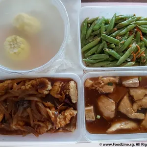 Trial Tingkat - 3 Dishes + 1 soup/ 4 Dishes (5 days)