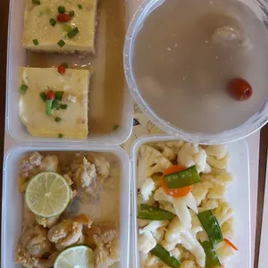 Trial Tingkat - 3 Dishes + 1 soup/ 4 Dishes (5 days)