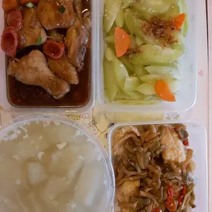 Trial Tingkat - 3 Dishes + 1 soup/ 4 Dishes (5 days)