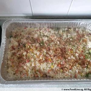 银鱼炒饭 Fried Rice w/ Silver Fish (NEW)