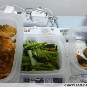 Lunch/Dinner Tingkat (5 Days, 3 Dishes + Soup OR 4 Dishes)