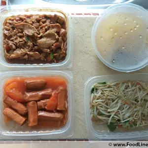 Lunch/Dinner Tingkat (5 Days, 3 Dishes + Soup OR 4 Dishes)