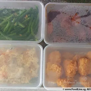 5 Days Lunch/Dinner Tingkat (3 Dishes + 1 Soup OR 4 Dishes)