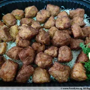 炸虾枣 Fried Shrimp Sausage Ball