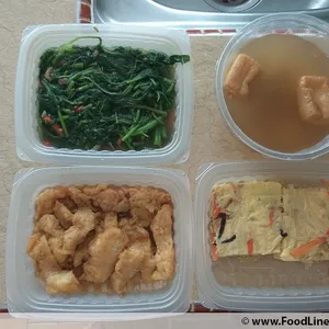 Lunch Tingkat (20 Days, 3 Dishes + Soup OR 4 Dishes)