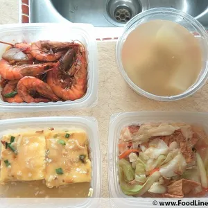 Lunch Tingkat (20 Days, 3 Dishes + Soup OR 4 Dishes)