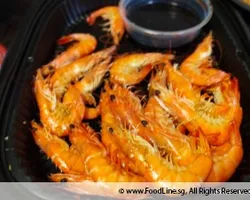 Classic Cantonese Prawn with Garlic Shoyu Sauce 传统粤式白灼虾 | Customer Photo | Select Catering