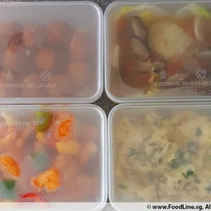 10 Days Lunch/Dinner Tingkat (3 Dishes + 1 Soup OR 4 Dishes)