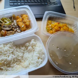Lunch/Dinner Tingkat (10 Days, 3 Dishes + Soup OR 4 Dishes)