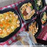 Golden Sand Shrimp Fried Rice with Roe