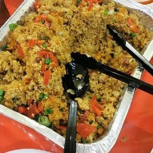 Golden Fried Rice W Scallop 干贝金银炒饭