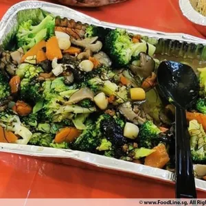 Fa Cai Broccoli w Mushroom 发财冬茹西兰花