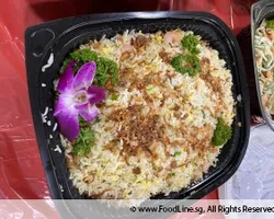 Fried Rice with Scallop & Shrimp 干贝虾仁炒饭 | Customer Photo | Fu Kwee Caterer Pte Ltd