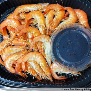 Classic Cantonese Prawn with Garlic Shoyu Sauce 传统粤式白灼虾