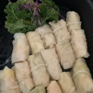 Seafood Cabbage Roll with Superior Abalone Sauce