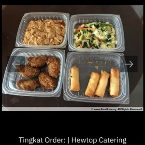Dinner Tingkat (20 Days, 3 Dishes + Soup OR 4 Dishes)