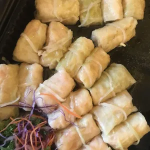 Seafood Cabbage Roll with Superior Abalone Sauce