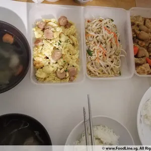 Tingkat - 3 Dishes + 1 soup/ 4 Dishes  (20 days)