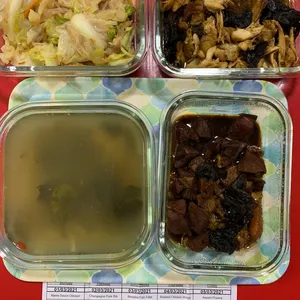 Dinner Tingkat (20 Days, 3 Dishes + Soup OR 4 Dishes)