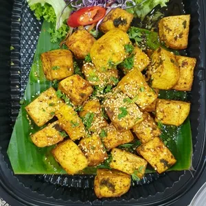 Honey Bake Tofu with Sesame Seed